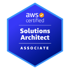 AWS Solutions Architect Associate badge